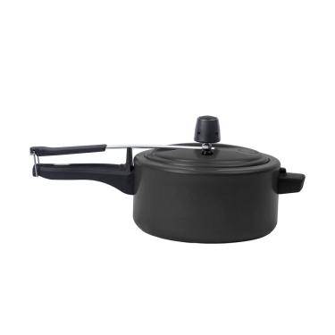 Imagem de Panela de Pressão Brinox Ceramic Life Vapt 3 Litros Preto