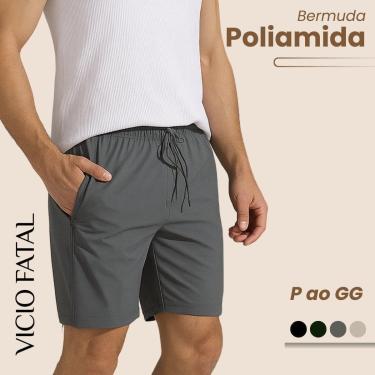 Imagem de Bermuda Masculina Poliamida com Elastano-Masculino