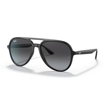 Imagem de Ray-Ban Óculos de sol Aviador Rb4376, Preto/cinza dégradé, 57 mm