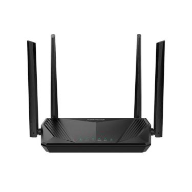 Imagem de Roteador Wi-Fi 6 Gigabit 10-100-1000 Dual Band Wi-Force W6-1500 Ax1500 Preto Intelbras para Casas Conectadas