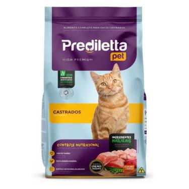Imagem de Ração Premium Gatos Adultos Castrados 2,5kg Prediletta Pet