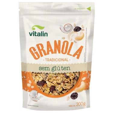 Imagem de Granola Tradicional Sem Glúten Vitalin 200g