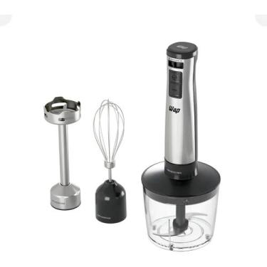 Imagem de Mixer 3 Em 1 Wap Wm1 Processador Elétrico Portátil Inox Cor Preto, 110