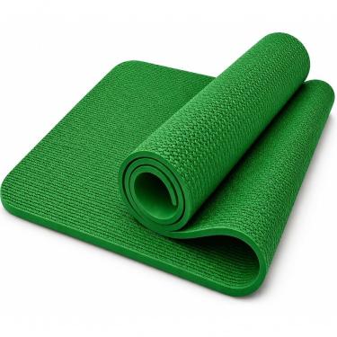 Imagem de Tapete de Yoga Profissional Antiderrapante para Pilates Alongamento Ginástica Academia Verde NBR Utimix Único