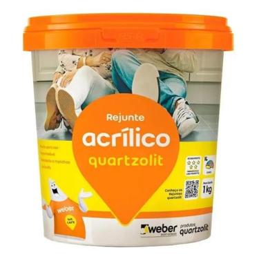 Imagem de Rejunte Acrílico Weber Quartzolit 1kg - Cores Cor Bege - Congratulatio