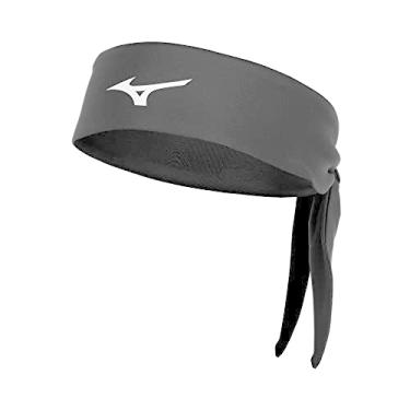 Imagem de Mizuno Faixa de cabeça com nó, preta, tamanho único