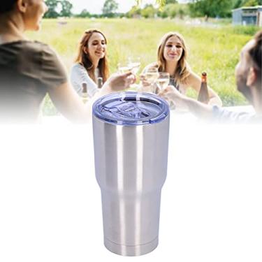 Imagem de Garrafa a vácuo, garrafa de água sem bisfenol-A, materiais ecológicos para escritório, viagens, casa