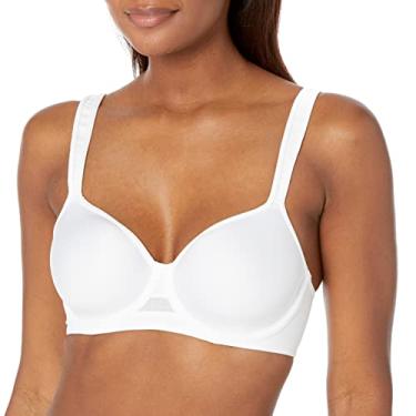 Imagem de Bali Sutiã feminino One Smooth U Ultra Light Minimizer com aro Df3490, Branco, 42DD