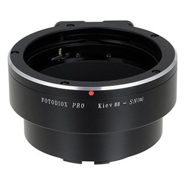 Imagem de Fotodiox Pro Lens Mount Adapter - Kiev 88 Lens para Sony Alpha A-Mount e Minolta AF Mount System System (como Sony A57, A37, A99, A58, A77II; Minolta Maxxum 5D, 7D, 7, 9xi, 7xi, 5xi e mais)