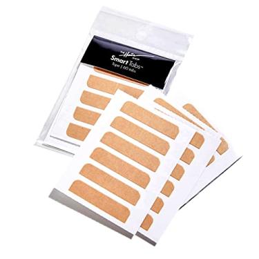 Imagem de Fita de extensão de cabelo The Hair Shop Smart Tabs - Fita de reposição dupla face para extensões de cabelo humano 100% Remy, 60 comprimidos (4 cm x 0,9 cm)