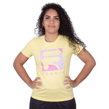 Imagem de Camiseta Fila Soft Urban Feminina Amarela