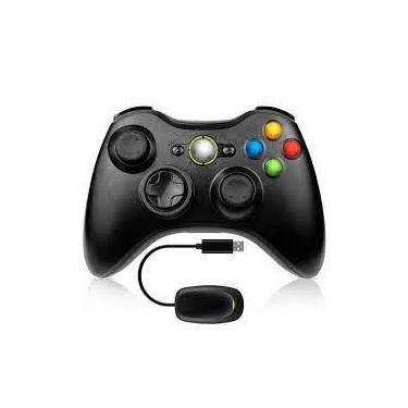 Imagem de Controle Compativel Xbox 360 2.4G Sem Fio Com Receptor Pc Computador