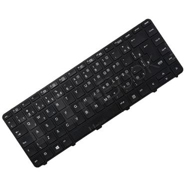 Imagem de Teclado Hp Probook 445 G3 G4, 640 G2, 645 G2 BR Ç