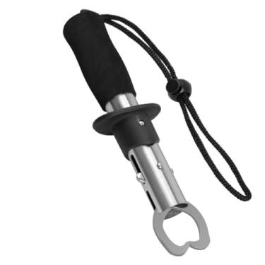 Imagem de Alicate Contenção Pega Peixe Boga Grip Pesca Com Pinça (Prata)