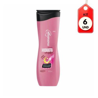 Imagem de Kit C/06 Monange Hidrata Com Poder Shampoo 325ml