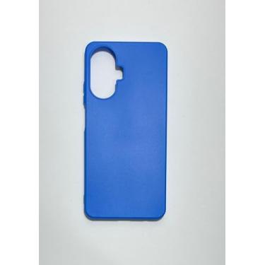 Imagem de Capa capinha compativel Realme C55 aveludada por dentro (Azul)