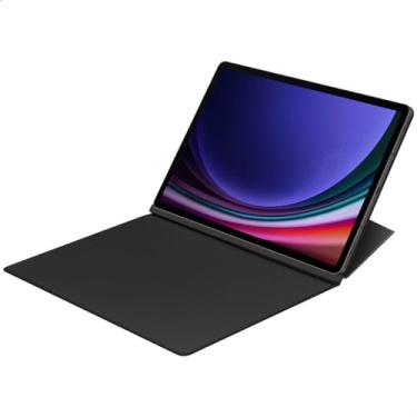 Imagem de Capa Original Samsung Book Cover Tab S9 FE Plus 12.4 pol X610 X616 Cor:Preta