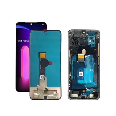 Imagem de SHOWGOOD para LG V60 Display LCD Touch Screen Digitalizador Assembléia para LG V60 ThinQ 5G LM-V600 Display LCD com peças de reposição de moldura (preto com moldura)