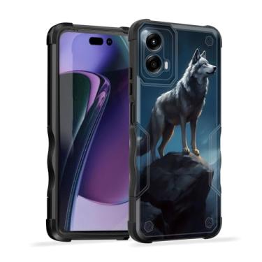 Imagem de EFGWSDER Capa para Moto G Stylus 5G 2024, [camada dupla] [proteção contra quedas de grau militar de 3,5 metros] [antiderrapante] Capa resistente à prova de choque para Motorola Moto G Stylus 5G 2024