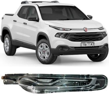 Imagem de Lanterna sinaleira Seta Pisca Farolete Diurno do Fiat Toro 2022 2023 2024 Dianteira Direita Led Original (M O P A R) códigos: 52144111 52212108