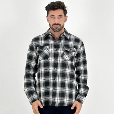 Imagem de Camisa Sea Surf Flanela Xadrez Manga Longa Masculina-Masculino