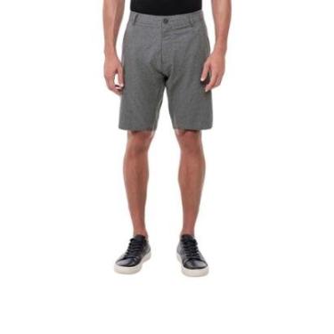 Imagem de Bermuda Alfaiataria Hangar 33 Cinza Tam. 42-Masculino