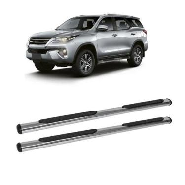 Imagem de Estribo SW4 2016 2017 a 2020 Cabine Dupla Cromado Oblongo - CCF