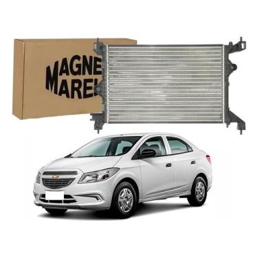 Imagem de Radiador Agua Marelli Prisma 1.0 1.4 Manual 2012 A 2016 - Magneti Mare