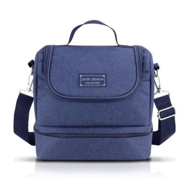 Imagem de Bolsa Térmica Lancheira Necessaire Concept Marmita Lanches Bebidas 2 C