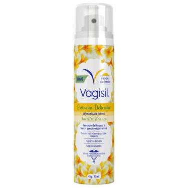 Imagem de Desodorante Íntimo em Spray Vagisil Jasmim Branco, 75ml