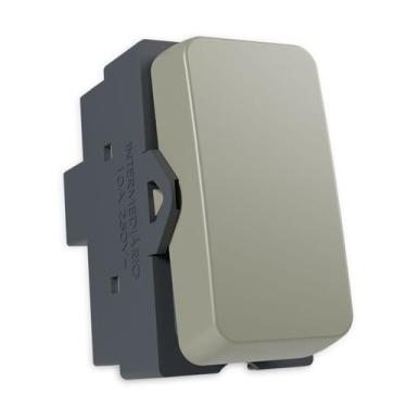 Imagem de Módulo Interruptor Intermediário Four Way B3 Pérola Margirius, Pérola