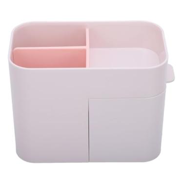 Imagem de Organizador de Maquiagem Titular Caixa de Armazenamento Cosméticos Expositor Com Gaveta para Bancadas do Banheiro Quarto