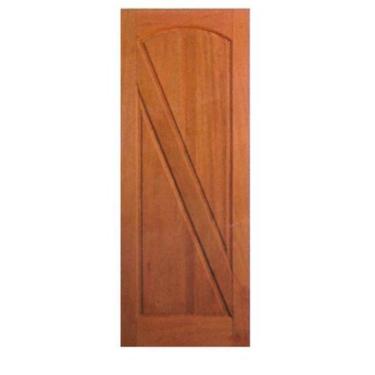 Imagem de Porta de Entrada Maciça 2 Almofadas Diagonal - Madeira, 2,10 m (altura