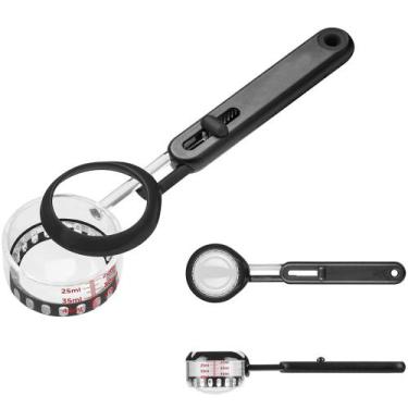 Imagem de Colher Medidora Dosadora Ajustável Com Alavanca Cozinha Gourmet UnyHom