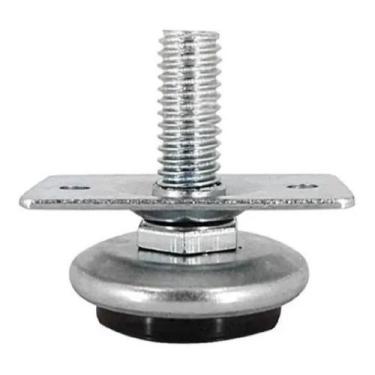 Imagem de Sapata Regulavel P/móveis 3/8 C/chapa Fixação 08 Unidades - comercial