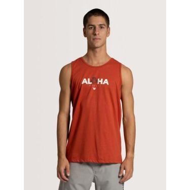 Imagem de Camiseta Regata Hang Loose Silk Oahu Original Verão 2024/25, Vermelho,