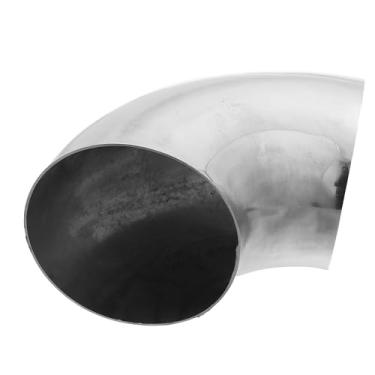 Imagem de TUCKBOLD Tubo de cotovelo curva mandril 90 graus OD 12.7 cm polegadas 304 aço inoxidável reutilizável | tubo de escape cotovelo escada corrimão tubo 1 peça