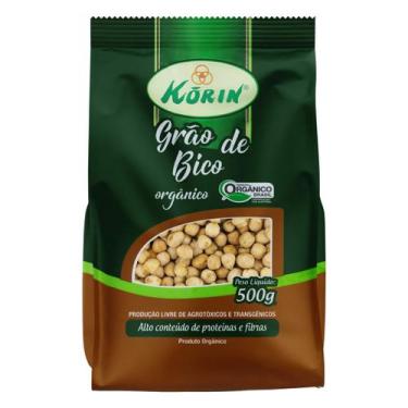 Imagem de Grão de Bico Orgânico KORIN 500g