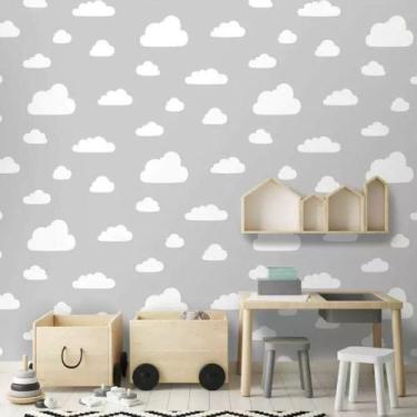 Imagem de Papel de Parede HF Petit Infantil Cinza 61819 - IMPORTADO