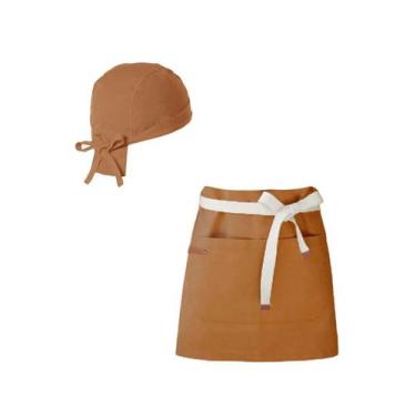 Imagem de Avental Cintura e Bandana Cafeteria Bar Restaurante Caramelo - CASACHA