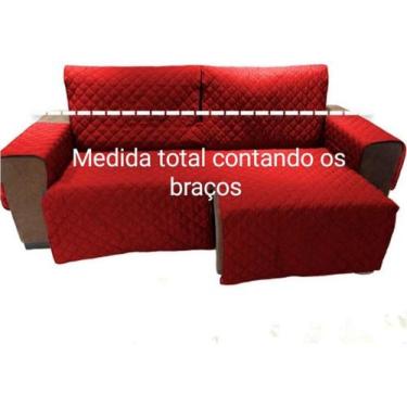 Imagem de Protetor Sofá 2.30m(medindo Com Braços)2 Modulos Retratil e reclinavel