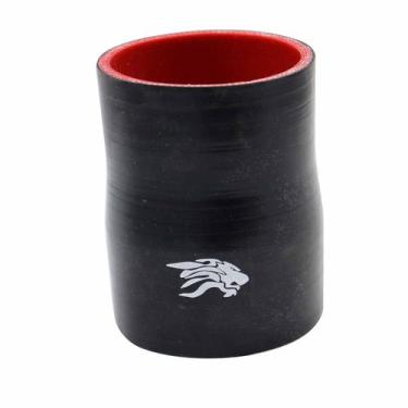 Imagem de Mangote Silicone Preto Redução 3" x 2 3/4" x 100mm Cód.9538 - MSA