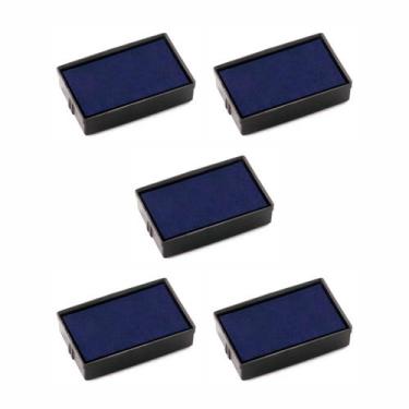 Imagem de Kit 5 Refil Almofada Para Carimbos Automáticos - 14x38mm - Carimbos Ta
