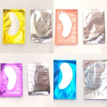 Imagem de 50 Protetor De Pálpebra Em Gel Patch Pad Alongamento Cílios - oem, Azu