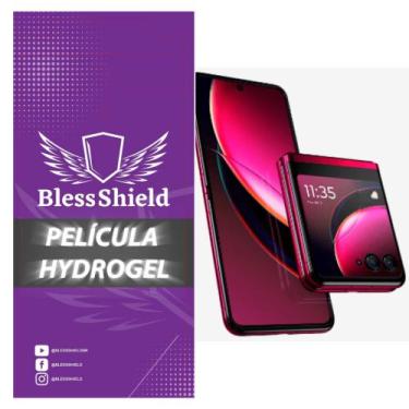 Imagem de Película de Hydrogel HD premium Motorola Razr 40 Ultra BlessShield Cob