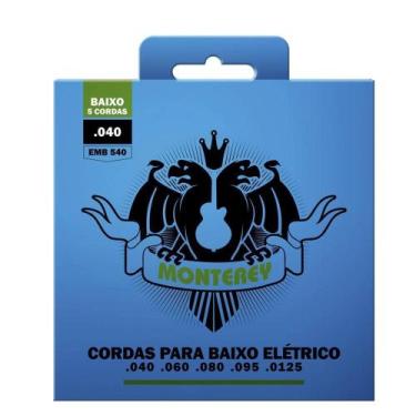 Imagem de Encordoamento Monterey de Contra Baixo 5 Cordas 040