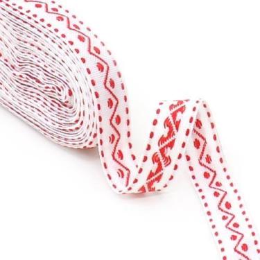 Imagem de Fita Galão Zig Zag Marwan 15mm - 10 Metros, 030 - VERMELHO