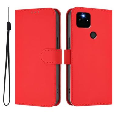 Imagem de Capa para Google Pixel 5A Capa Folio Magnética Couro com Suporte para Cartão Capa para Google Pixel 5A Case para Mulheres Homens à Prova de Choque Capinha Compatível com Google Pixel 5A (2)