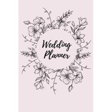 Imagem de Wedding Planner Notebook - Blush Pink Floral Design (6 x 9)