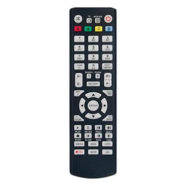 Imagem de Controle remoto infravermelho substituído adequado para KARTINA TV Box/Dune Kartina Relax/Kartina Like/Dune HD TV-101 / Dune HD 53D Lite/Dune HD TV-102 / Dune HD TV-301 / Dune HD TV-303 / Dune HD